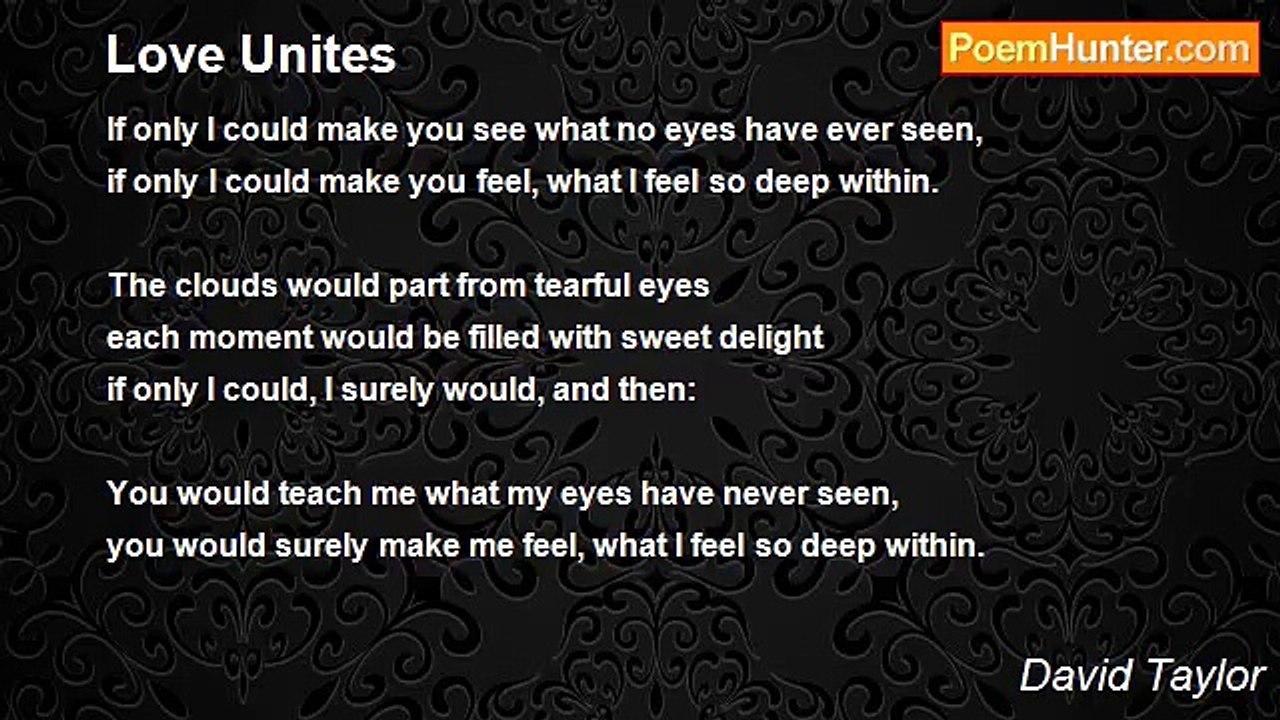 David Taylor - Love Unites
