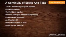 Denis Kucharski - A Continuity of Space And Time