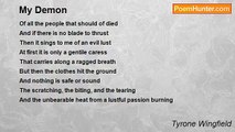Tyrone Wingfield - My Demon