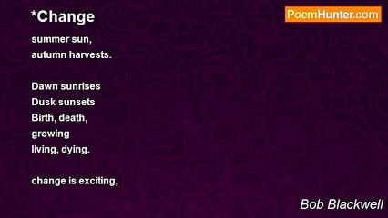 Bob Blackwell - *Change