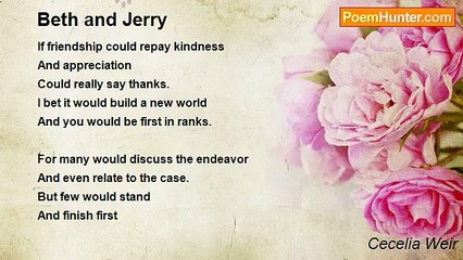 Cecelia Weir - Beth and Jerry