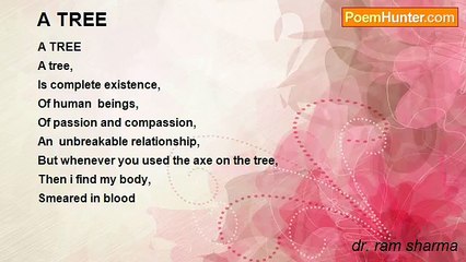 dr. ram sharma - A TREE