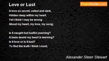 Alexander Steen Stewart - Love or Lust