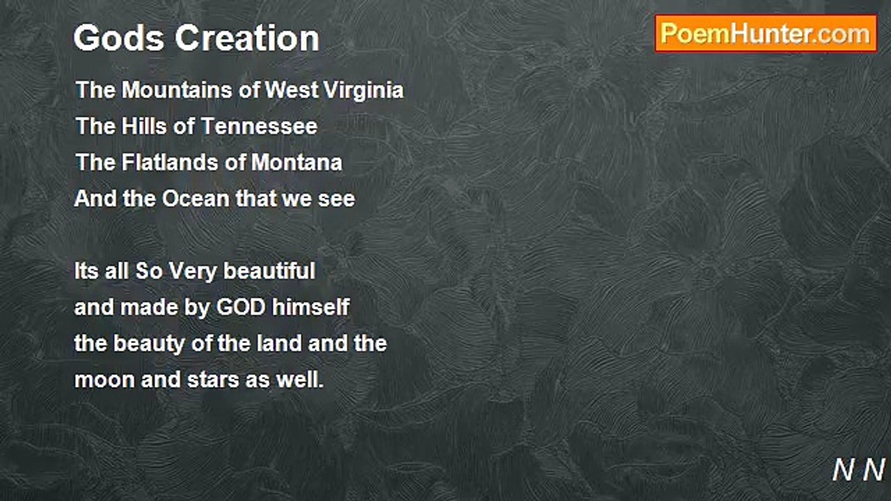 N N - Gods Creation