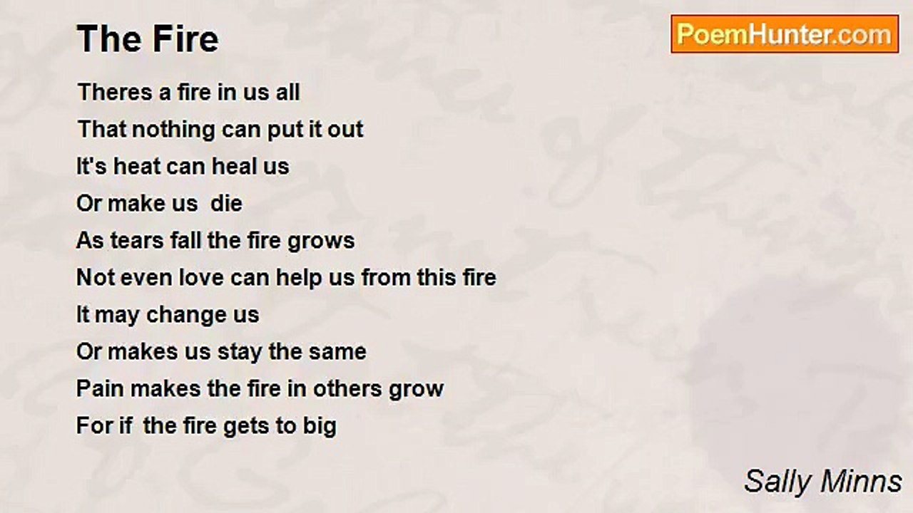 Sally Minns - The Fire