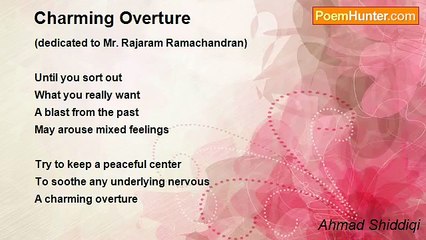 Ahmad Shiddiqi - Charming Overture