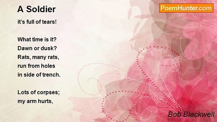 Bob Blackwell - A Soldier