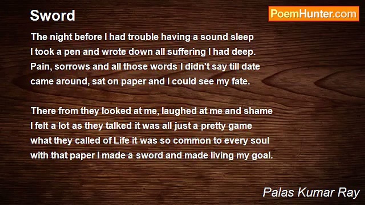 Palas Kumar Ray - Sword