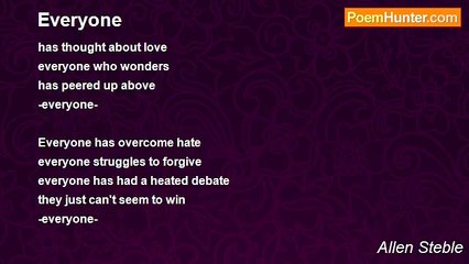 Allen Steble - Everyone