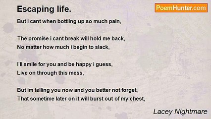 Lacey Nightmare - Escaping life.