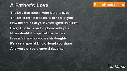 Tia Maria - A Father's Love