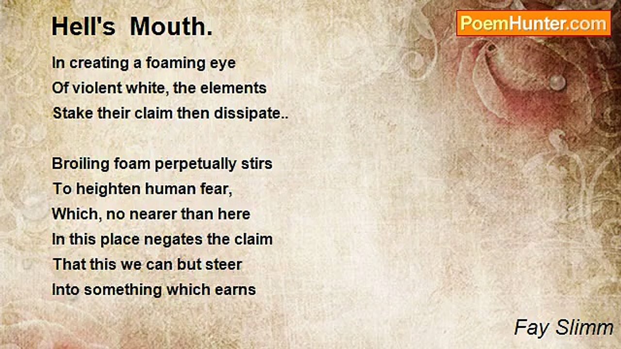 Fay Slimm - Hell's  Mouth.