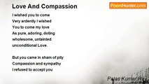 Palas Kumar Ray - Love And Compassion