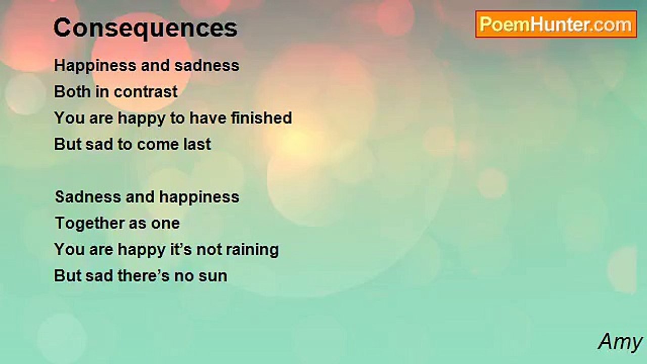 Amy - Consequences
