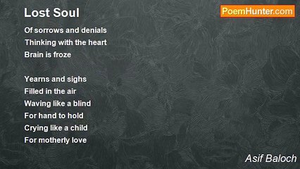 Asif Baloch - Lost Soul