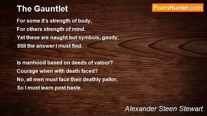 Alexander Steen Stewart - The Gauntlet