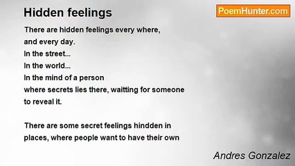 Andres Gonzalez - Hidden feelings