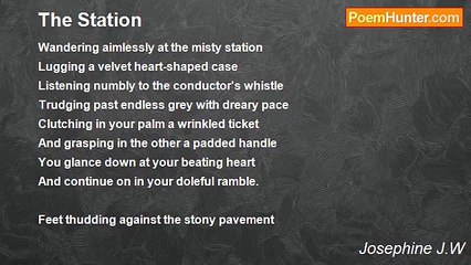 Josephine J.W - The Station