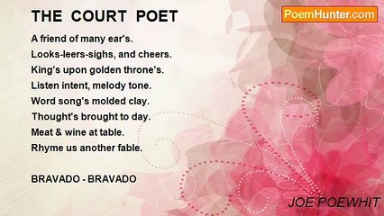 JOE POEWHIT - THE  COURT  POET