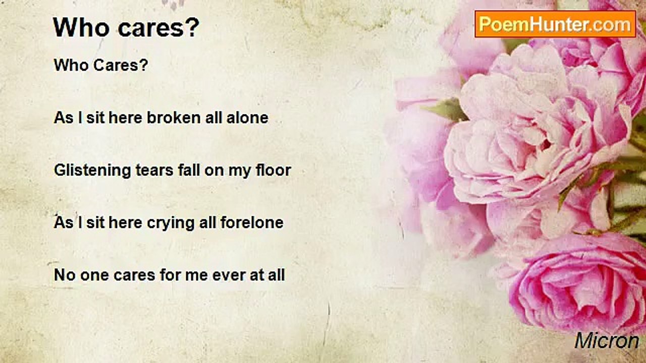 Micron - Who cares?