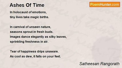 Satheesan Rangorath - Ashes Of Time