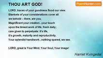 Harriet Kvingedal - THOU ART GOD!