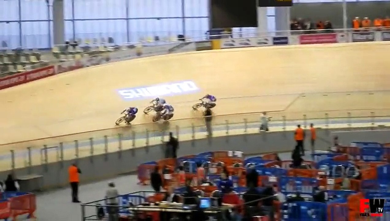 [+18 ~ Sexy Funny Girl]Bike Race Domino Effect - Fails World