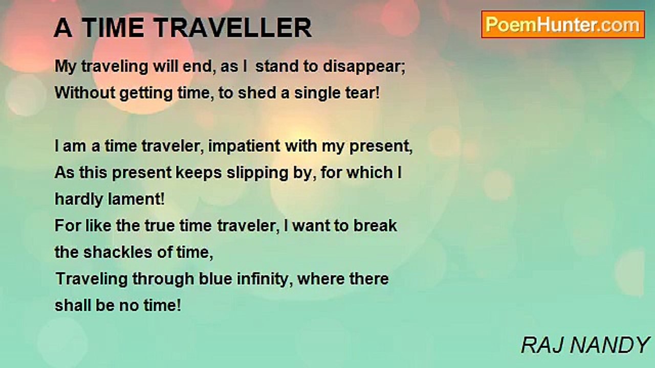 RAJ NANDY - A TIME TRAVELLER