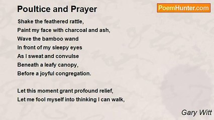 Gary Witt - Poultice and Prayer