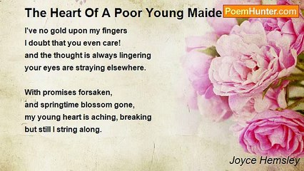 Joyce Hemsley - The Heart Of A Poor Young Maiden