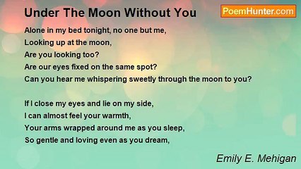Emily E. Mehigan - Under The Moon Without You