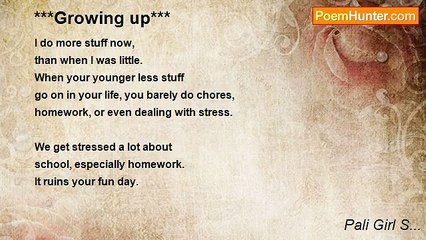 Pali Girl S... - ***Growing up***