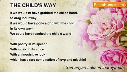 Samanyan Lakshminarayanan - THE CHILD'S WAY