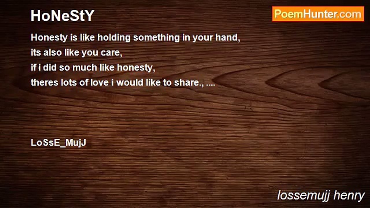 lossemujj henry - HoNeStY