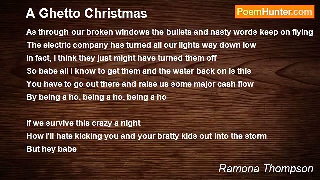Ramona Thompson - A Ghetto Christmas