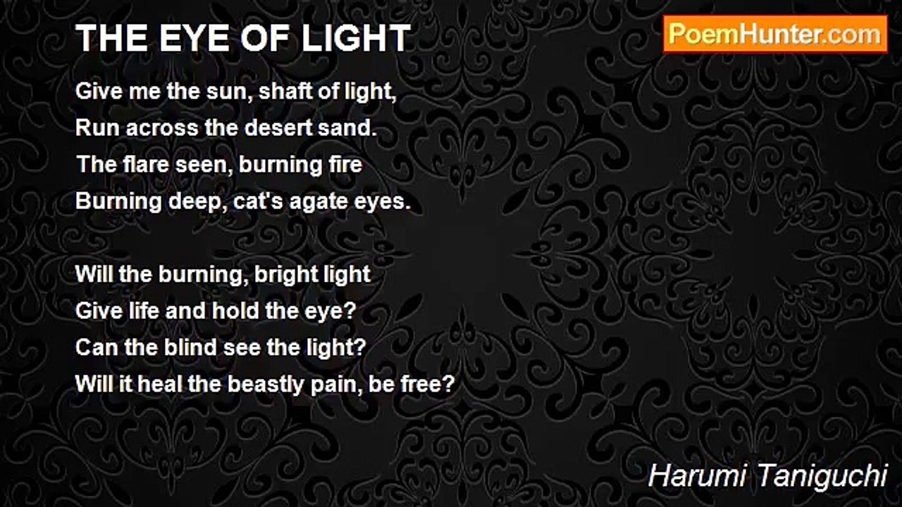 Harumi Taniguchi - THE EYE OF LIGHT