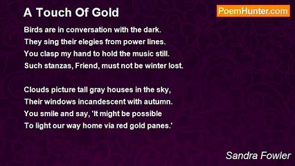 Sandra Fowler - A Touch Of Gold