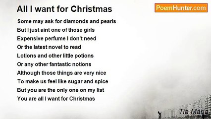 Tia Maria - All I want for Christmas