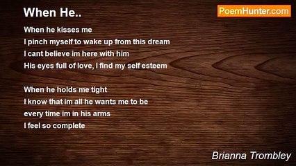 Brianna Trombley - When He..