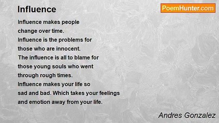 Andres Gonzalez - Influence