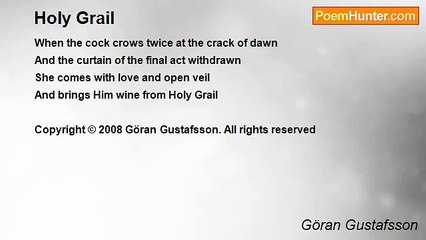 Göran Gustafsson - Holy Grail