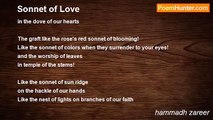hammadh zareer - Sonnet of Love