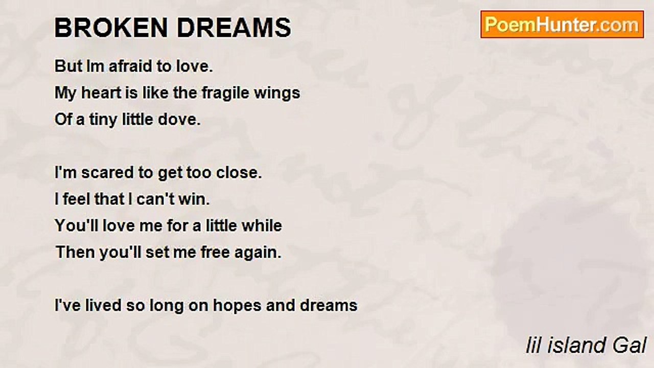 lil island Gal - BROKEN DREAMS