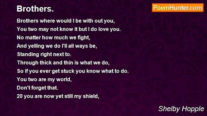 Shelby Hopple - Brothers.