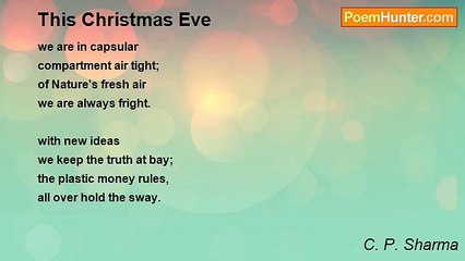 C. P. Sharma - This Christmas Eve