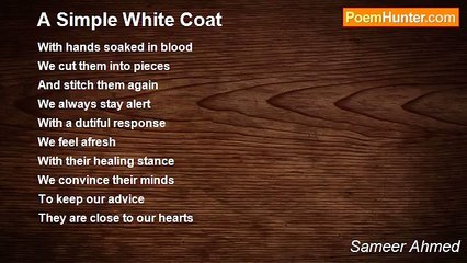 Sameer Ahmed - A Simple White Coat