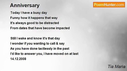 Tia Maria - Anniversary