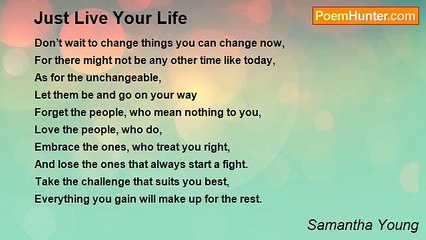 Samantha Young - Just Live Your Life