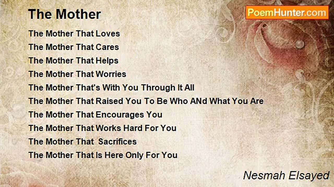 Nesmah Elsayed - The Mother