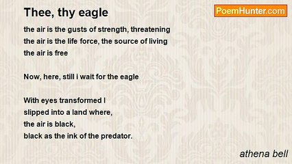athena bell - Thee, thy eagle